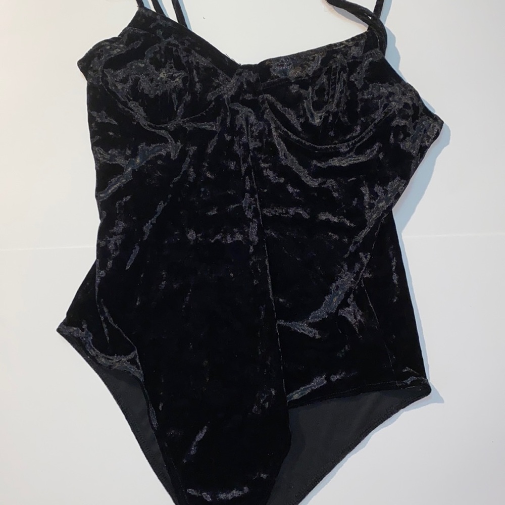 Velvet Black Body suit